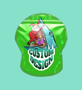 custom die cut mylar bags